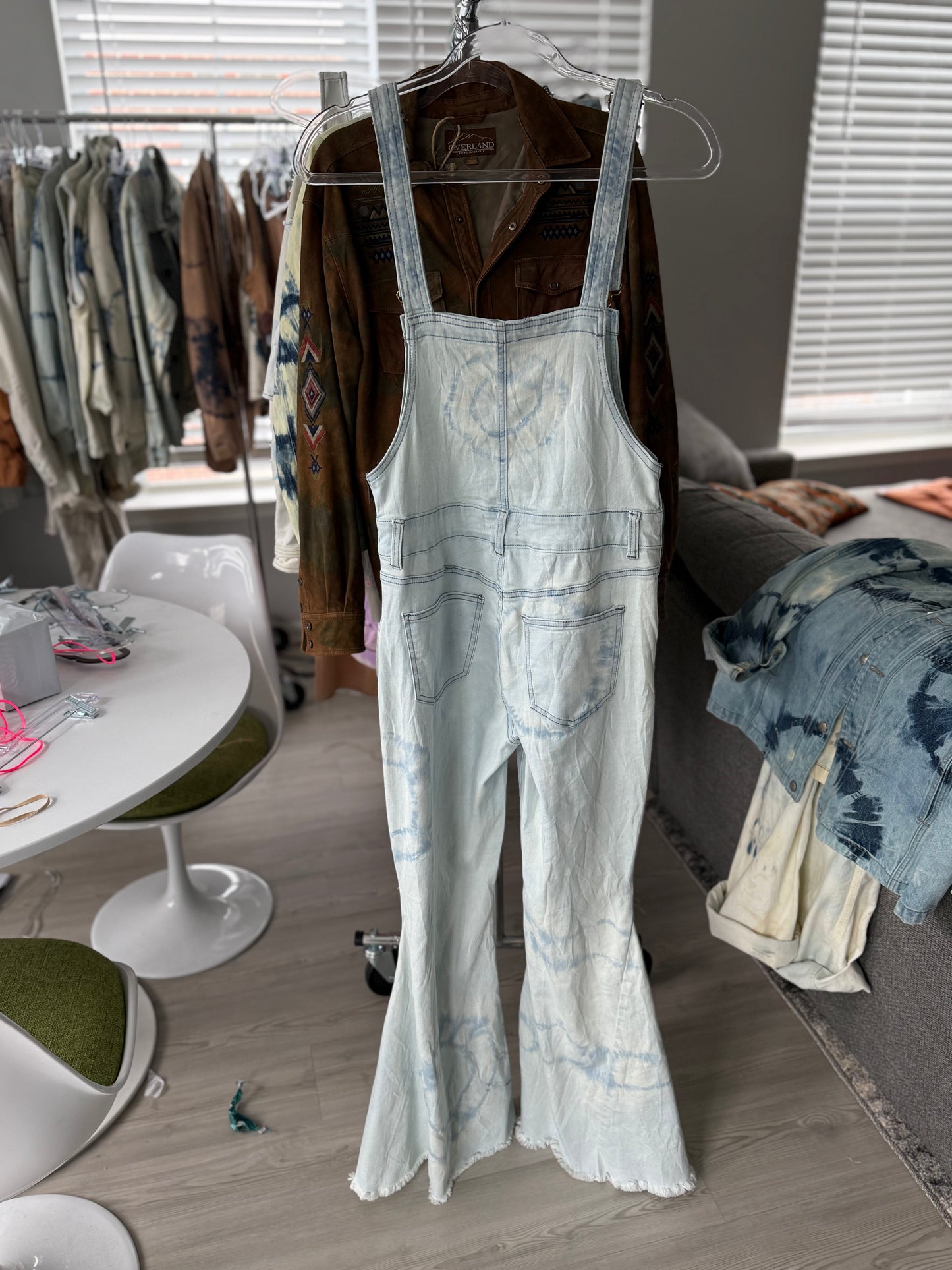 Bell bottom Overalls