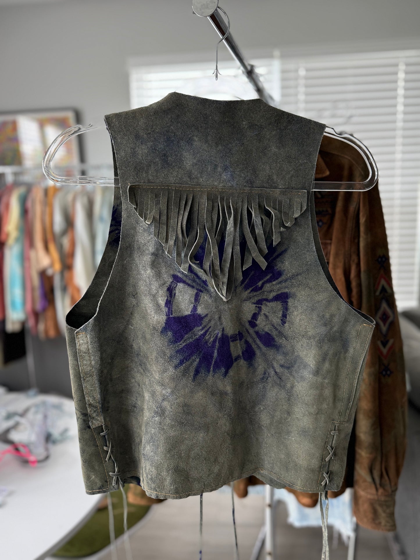 Day Tripper suede fringe vest