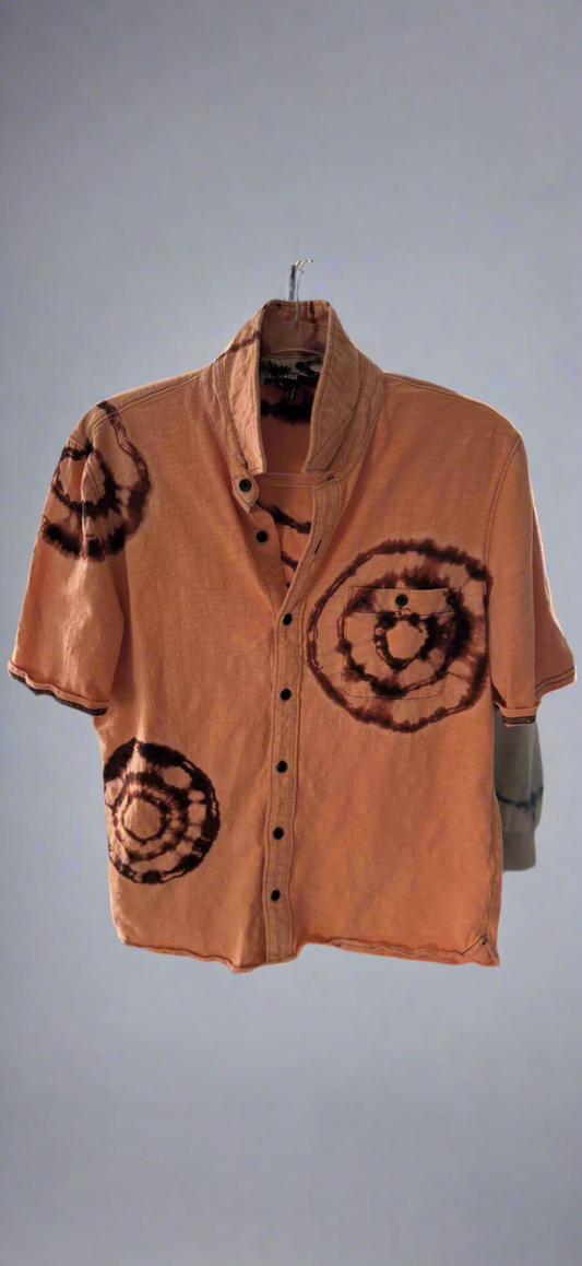 Terracotta Paige Button Down Camper