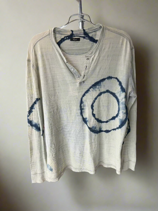 Men's Long sleeve Shirt - Henley