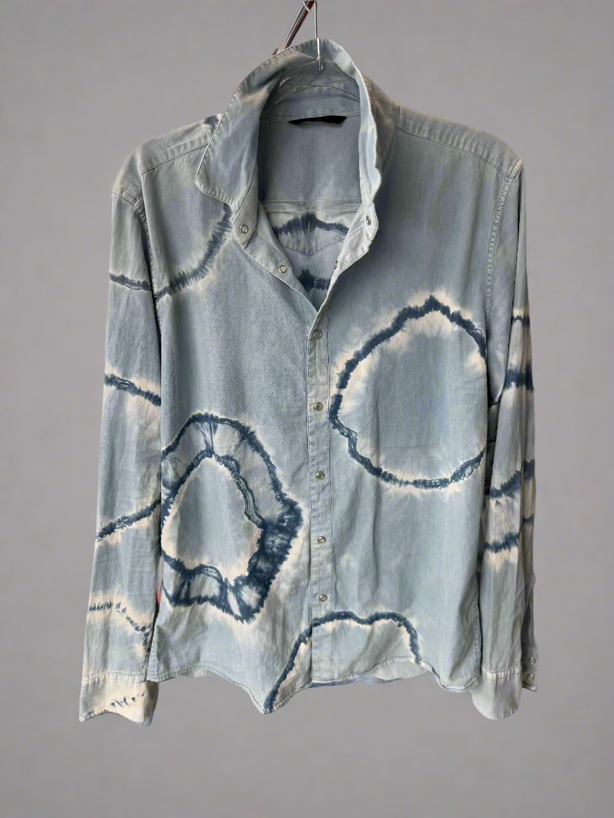 Long Sleeve Chambre Men's Button Down Shirt